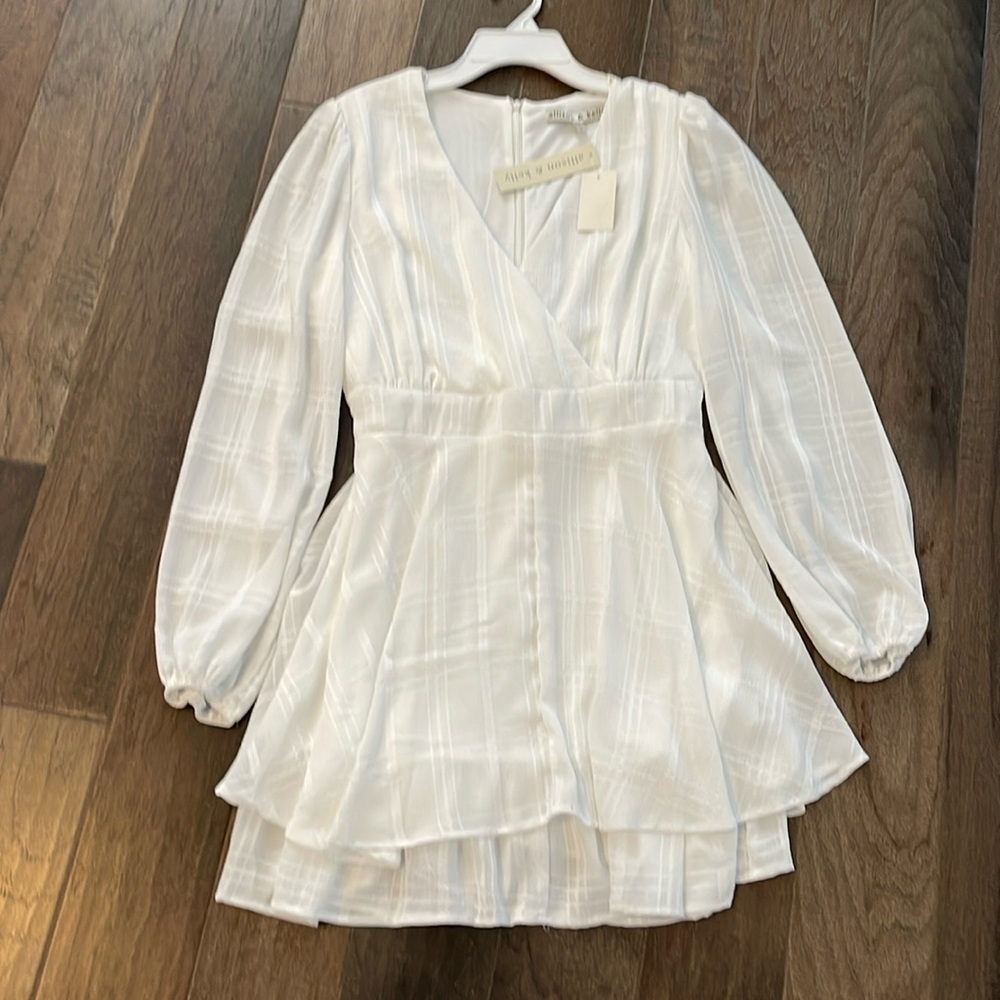 Allison & Kelly White Dress